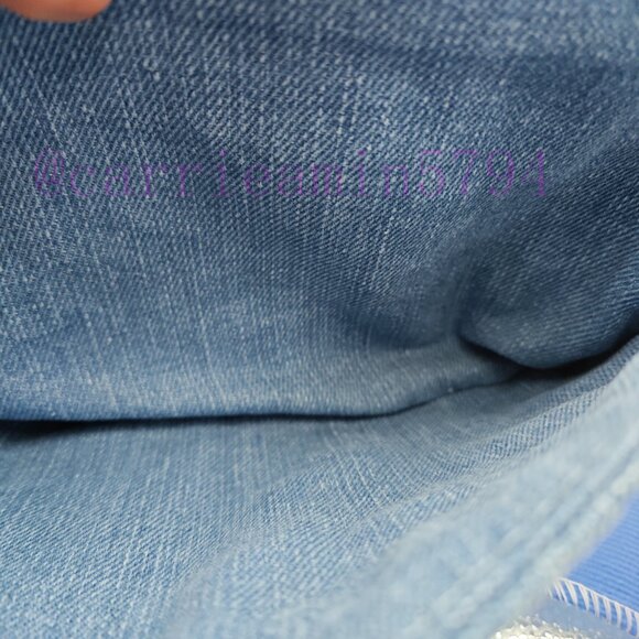 Coach denim blue TIMES SQUARE QUILT TABBY SHOULDER BAG - Picture 6 of 10